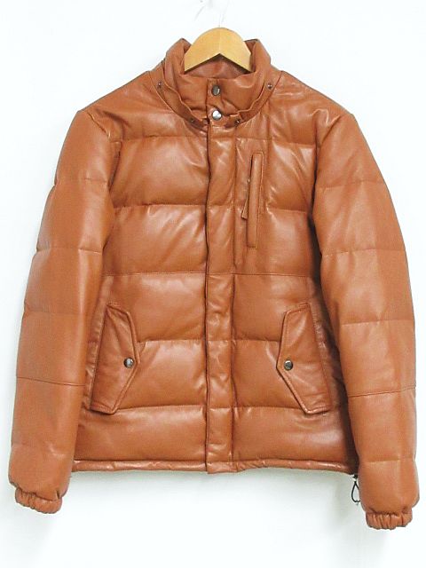 アーバンリサーチ URBAN RESEARCH シープ レザー ダウン ジャケット 羊 