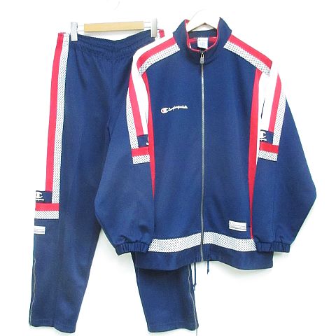 チャンピオン CHAMPION ジャージ セットアップ 上下 ライン ロゴ 