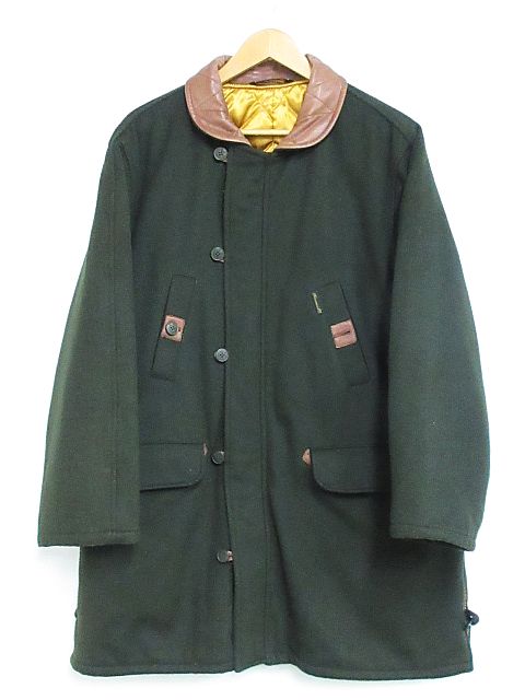 ファソナブル FACONNABLE ウール100% ジャケット ブルゾン コート 中綿 