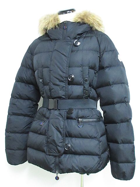 MONCLER】モンクレール 築き上げ ファー付size10 140