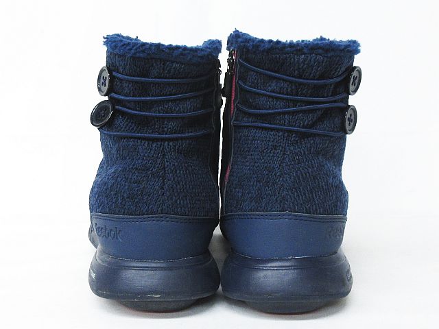 未使用 Reebok リーボック イージートーン ボア ショート ブーツ 23㎝ リーボック Reebok イージートーン ニット ショート ブーツ