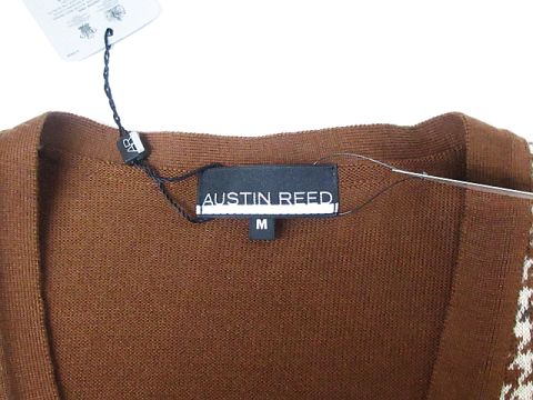 お気に入り Austin Reed(オースチンリード) 黒*ベージュアンサンブルカーディガン - アンサンブル