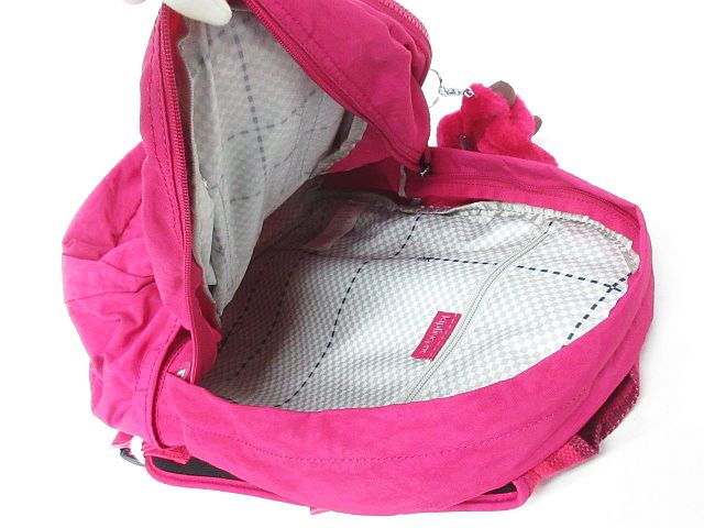 キプリング KIPLING CLAS CHALLENGER リュック デイパック K15016 鞄 STRAWBERRY ICE ショッキングピンク ※MM-14959 ※01 レディース