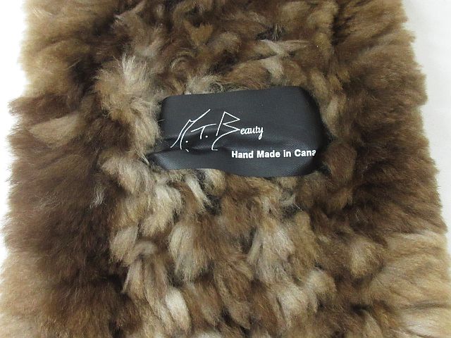 M.T.BEAUTY カナディアンビーバー マフラー ストール ファー 毛皮 
