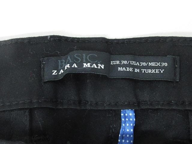 ザラマン Zara Man スキニー パンツ チノパン スリム ストレッチ 黒 30 Mm 02 メンズ 116 ベクトルパーク