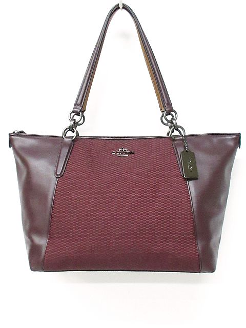 コーチ COACH 美品 エクスプローデッド レップス トート バッグ レザー 