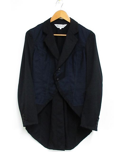 COMME des GARÇONS ネイビー燕尾服 