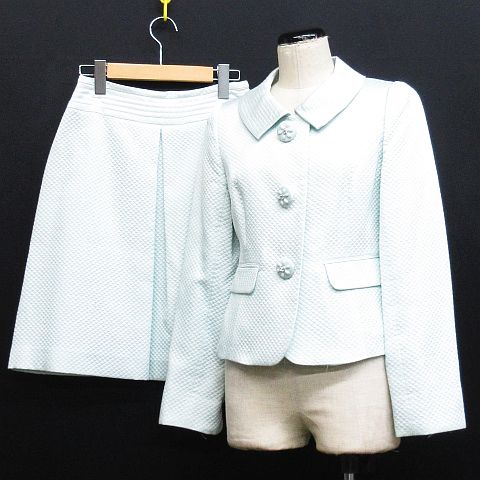 クレージュ courreges キルティング スーツ スカート セットアップ  