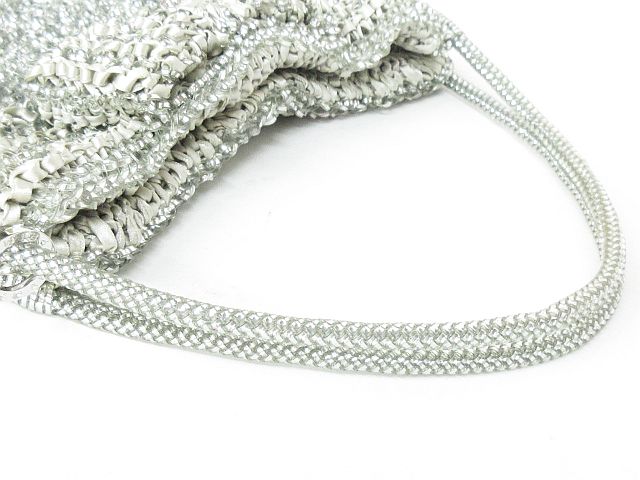 【極美品】ANTEPRIMA　アンテプリマ　ワイヤーバッグ　シルバー リボン アンテプリマ ANTEPRIMA ワイヤーバッグ ハンドバッグ リボン 鞄