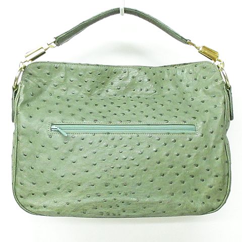 クーニギン konigin ショルダー ハンド バッグ オーストリッチ レザー 