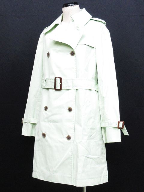 イネド Ined トレンチコート スプリングコート パステルカラー ミントグリーン 9 Mm 01 レディース 116 ベクトルパーク