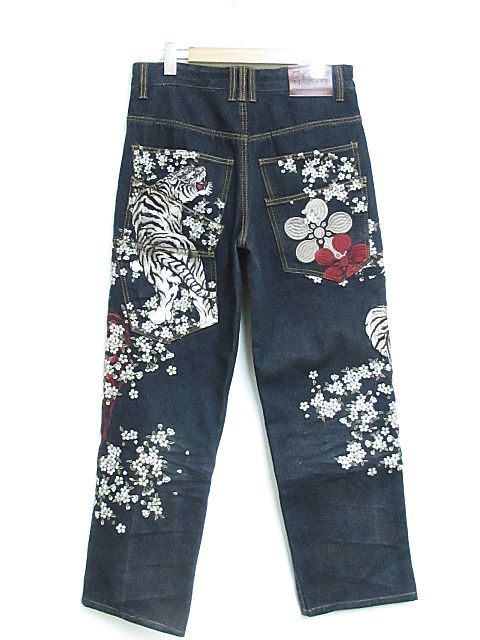 XL 雅結 和柄 短パン 金刺繍 流儀圧搾 L相当 メンズ ベージュ 流儀圧搾　雅結ショートパンツМ