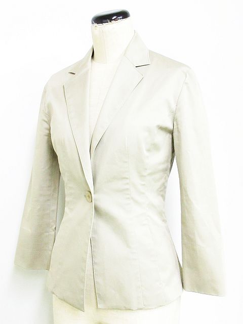 エフデ ef-de テーラード ジャケット ブレザー シングル ストレッチ  