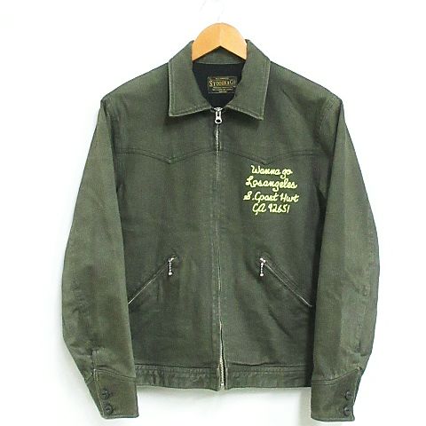 ストゥージ＆コー STOOGE&CO デニム ジャケット スイングトップ ジップ 