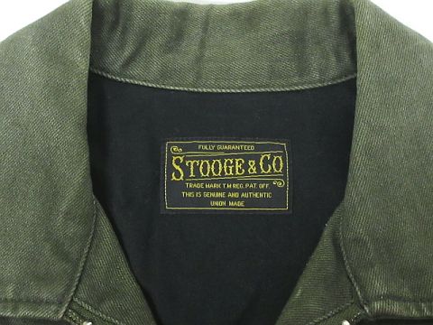 STOOGE & CO. デニムジャケット ジップアップ ストゥージ＆コー 