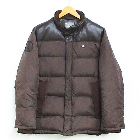 ラコステ LACOSTE ダウンジャケット コート ジップアップ スタンド  