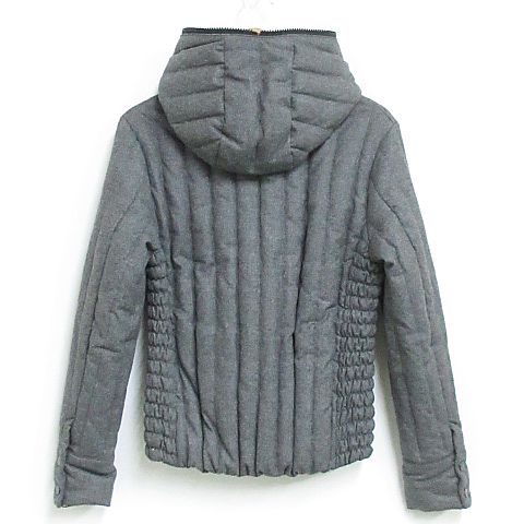 コムサメン COMME CA MEN ダウン ジャケット フーデッド ウール 
