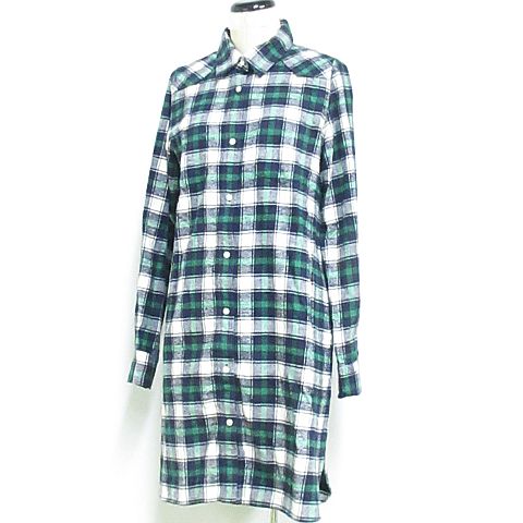 アーバンリサーチ Urban Research フランネル シャツ ワンピース チェック 長袖 F Mm 01 レディース 116 ベクトルパーク