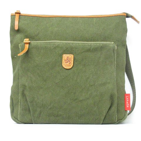 ラヘラ Lahella ショルダーバッグ 斜め掛け 肩掛け 帆布 鞄 カーキ Mm 07 メンズ レディース 116 ベクトルパーク