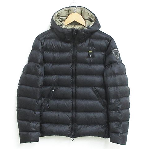 ブラウアー Blauer. USA ダウンジャケット ジップアップ フード 