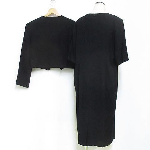 ジョルジュメミ georges memmi ブラックフォーマル 喪服 セットアップ  