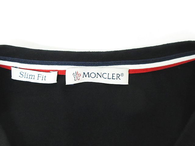 モンクレール MONCLER 国内正規品 Slim Fit スリムフィット Vネック T 