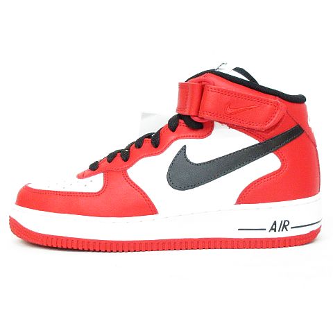 未使用品 ナイキ Nike Air Force 1 By You スニーカー Mid カスタム シカゴカラー シューズ 靴 Aq3776 992 赤 白 25cm Nk 468 08 メンズ 116 ベクトルパーク