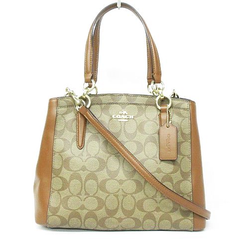 コーチ COACH シグネチャー ハンド ショルダー バッグ 2way 斜め コーチ COACH シグネチャー ハンド ショルダー バッグ 2way 斜め