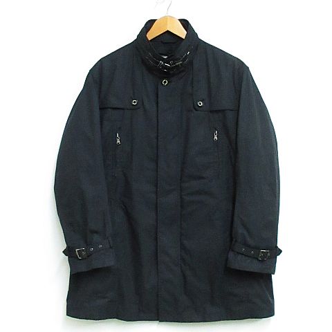インターメッツォ INTERMEZZO コート ジップアップ スタンドカラー 