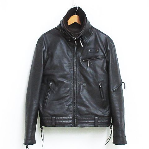 リューグーレザーズ Liugoo Leathers 牛革 レザージャケット 