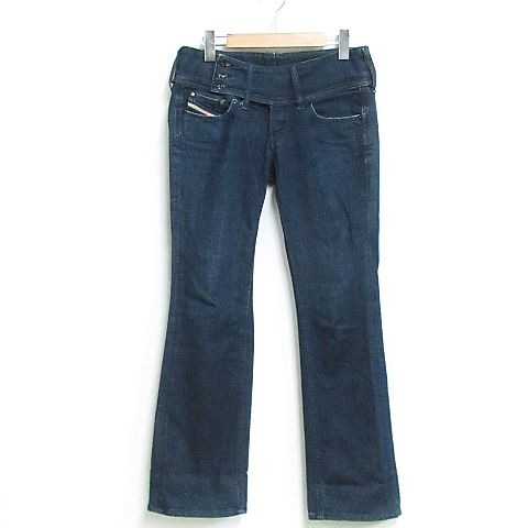 ディーゼル Diesel Cherock デニム パンツ ジーンズ ブーツカット ストレッチ ボタンフライ インディゴ 30 Nk 669 01 レディース 116 ベクトルパーク ディーゼル Diesel Cherock デニム パンツ ジーンズ ブーツカット ストレッチ ボタンフライ インディゴ 30 Nk 669 01 レディース 116 ベクトルパーク