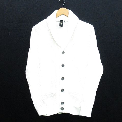 カールカナイ KARL KANI カーディガン ニット ショールカラー ケーブル 