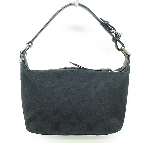コーチ COACH シグネチャー アクセサリー ポーチ ミニ ハンド バッグ