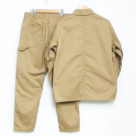 ディッキーズ Dickies セットアップ 上下セット カバーオール ジャケット ワーク パンツ ベージュ M Km 4652 02 メンズ 116 ベクトルパーク