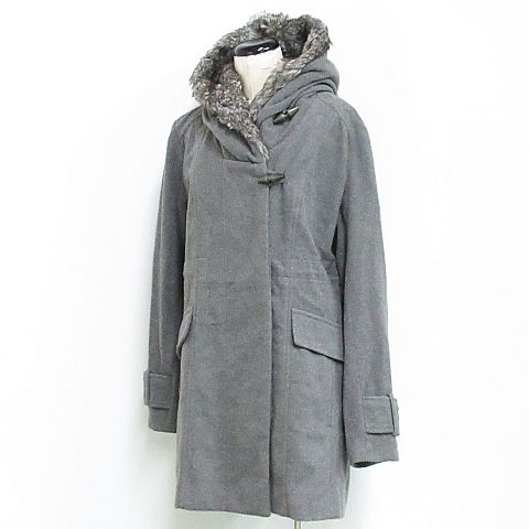ペルソデア persodea blue label コート ウール混 ダブル フード 