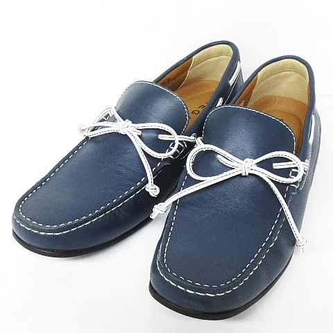 リーガル Regal カジュアル ドライビング シューズ スリッポン レザー 55pr 靴 ネイビー 26cm Km 40 08 メンズ 116 ベクトルパーク