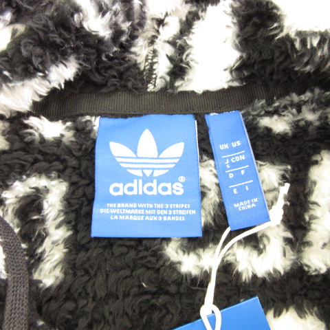 adidas ボアジャケット クリーム色 UK S
