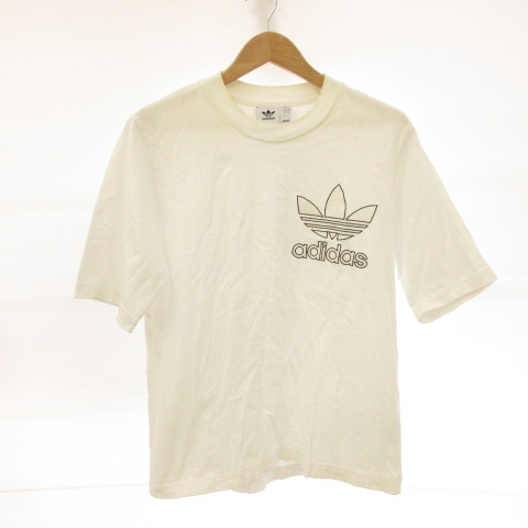 アディダスオリジナルス Adidas Originals カットソー Tシャツ 半袖 ロゴ 刺繍 白 M E798 メンズ 117 ベクトルパーク アディダスオリジナルス Adidas Originals カットソー Tシャツ 半袖 ロゴ 刺繍 白 M E798 メンズ 117 ベクトルパーク