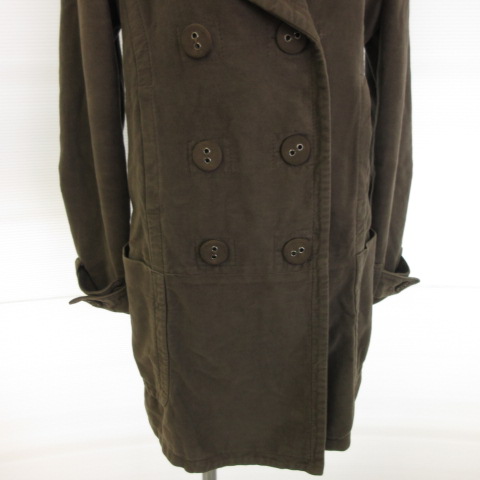 Emporio Armani トレンチコート カーキ