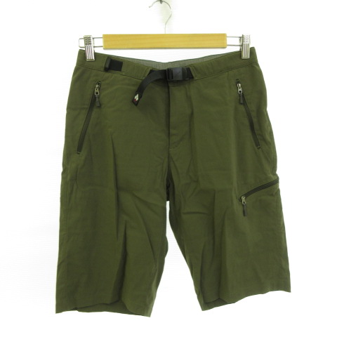 モンベル Montbell ストレッチライトショーツ ハーフパンツ ストレッチ ナイロン カーキ L E92 レディース 117 ベクトルパーク