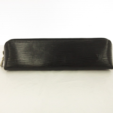 ルイヴィトン LOUIS VUITTON エピ ペンケース 筆箱 黒 *E190 メンズ  