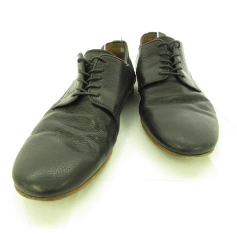 Que レザーシューズ 黒 M E193 メンズ 117 ベクトルパーク