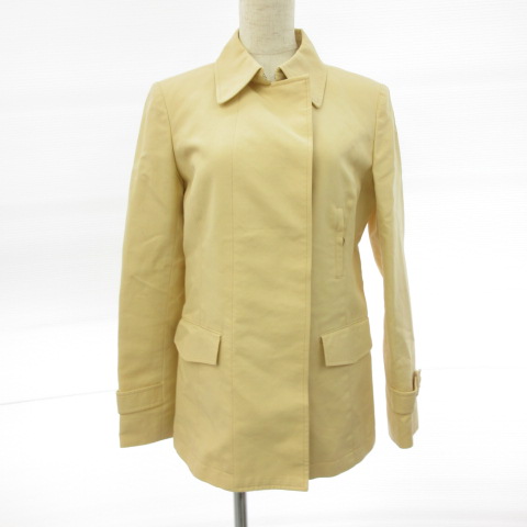 ポールスチュアート Paul Stuart ステンカラーコート ハーフ丈 長袖 ベージュ 6 54 レディース 117 ベクトルパーク