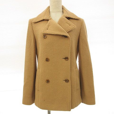 アナイ Anayi Pコート 長袖 ハーフ丈 茶 38 A669 レディース 117 ベクトルパーク