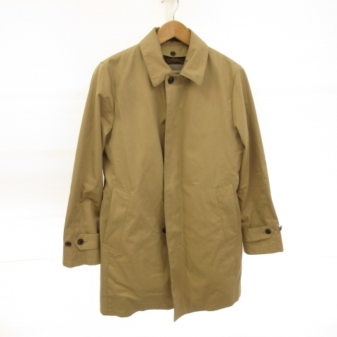 ユナイテッドアローズ A Day In The Life United Arrows スプリングコート ロング 長袖 ベージュ S E662 メンズ 117 ベクトルパーク