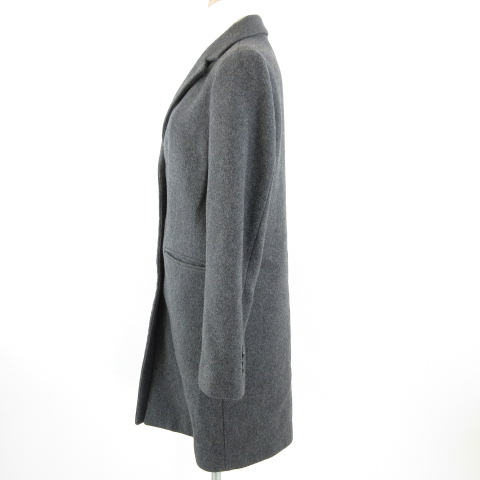 グローバルワーク Global Work チェスターコート ミドル丈 長袖 グレー M A561 レディース 117 ベクトルパーク