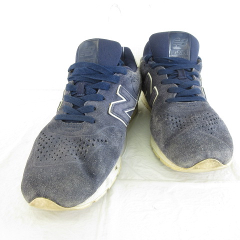 ニューバランス New Balance スニーカー シューズ Mrl996dv スエード 紺 27 5 E741 メンズ 117 ベクトルパーク