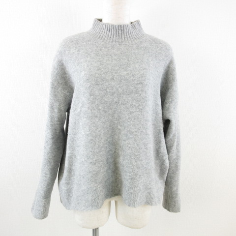 ユニクロ Uniqlo ニット セーター ボトルネック 長袖 グレー L T64 レディース 117 ベクトルパーク ユニクロ Uniqlo ニット セーター ボトルネック 長袖 グレー L T64 レディース 117 ベクトルパーク