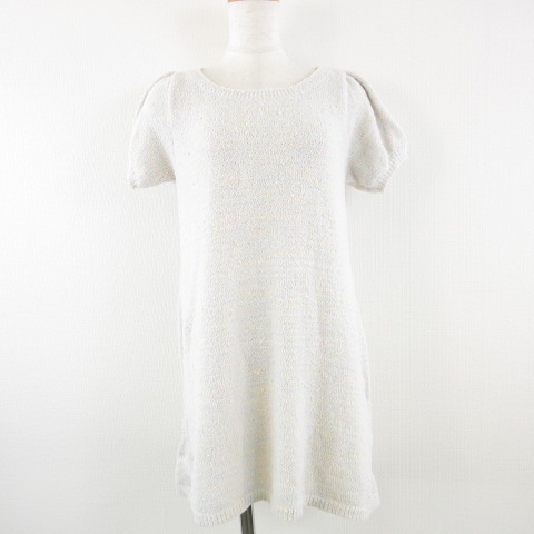 ジェラートピケ Gelato Pique ルームウェア ワンピース 半袖 ミニ グレー F A84 レディース 117 ベクトルパーク