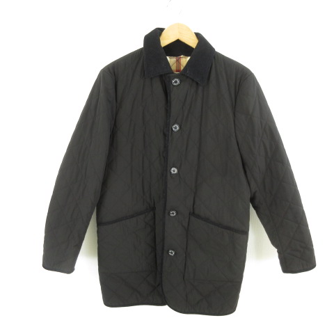 マッキントッシュ ロンドン Mackintosh London キルティングジャケット 長袖 ハーフ丈 中綿 黒 40 E721 メンズ 117 ベクトルパーク